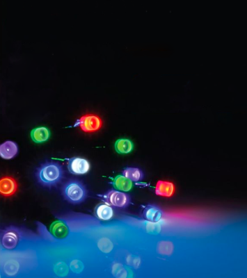 Jeu de lumières 200L F5 Milky Led, 8 fonctions