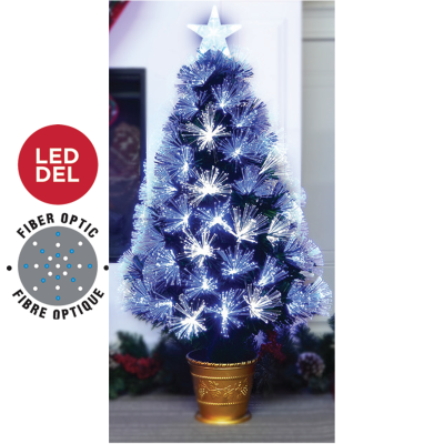 3ft Led Fibre Optic Tree 80tips