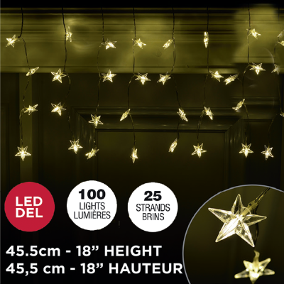 100L Outdoor Star Curtain Light