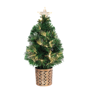 24in LED Fibre -optic Tree, 55 Tips