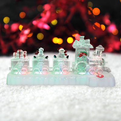 3x12in Led Light/music Acrylic Train
