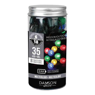 35 Leds G15 pour l'intérieur et l'extérieur avec minuterie