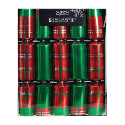 Foil Xmas Crackers 30.5cm