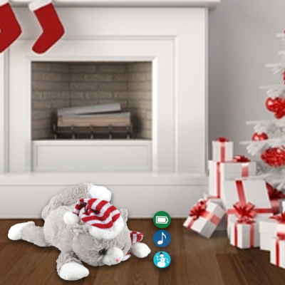 Animated Plush Cat With Music