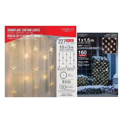 1.0 X 1.5M Net Lights 160 5Mm Led Lights Indoor/Outdoor 