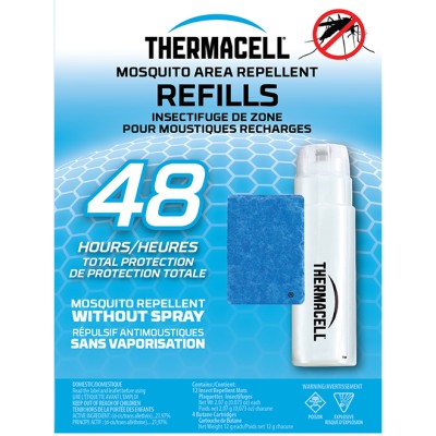 Recharges d'insectifuge anti-moustique Thermacell - 48 heures