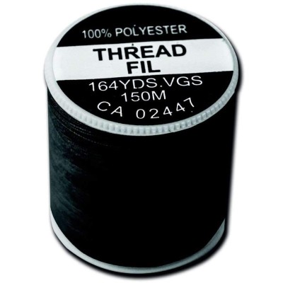 Fil noir Polyester 150 Met
