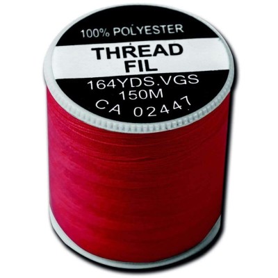 Fil rouge Polyester 150 mètres