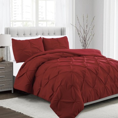 Lauren Taylor - RUCHED 3pcs Duvet Cover Set
