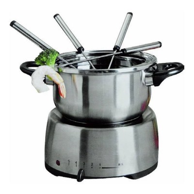Service à fondue électrique avec thermostat