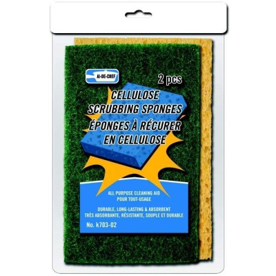 Cellulose Scrubbing Sponges