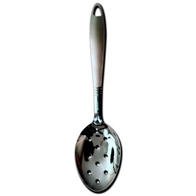 Cuillère Fendue Acier Inoxydable 9po