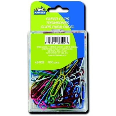 100 Paper Clips - 28mm Asst