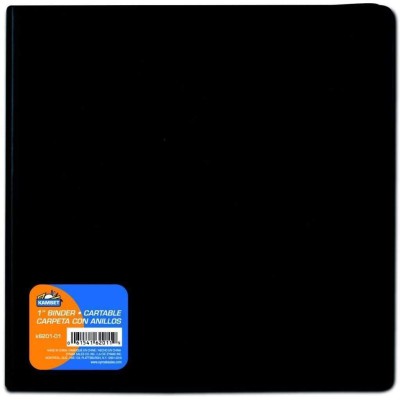 1inch Binder - Black