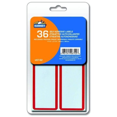 36 Self-adhesive Labels