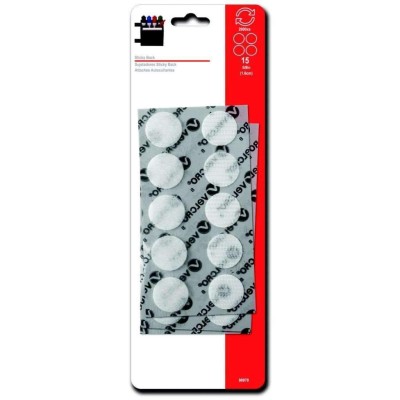 Velcro Coins-15, Stick-on