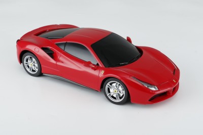 Voiture R/C sous licence à l'échelle 1:24 Ferrari 488 GTB | Radiocommandée Rastar 1/24 modèle de voiture de sport super RTR