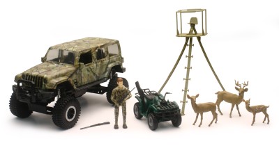 Ens. de chasse au chevreuil avec Jeep Wrangler