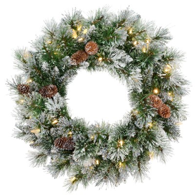 Couronne de pin aiguille prelite 24 ", 120T