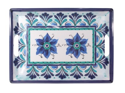 Plateau 17X13In Siera Mélamine Avec Motif