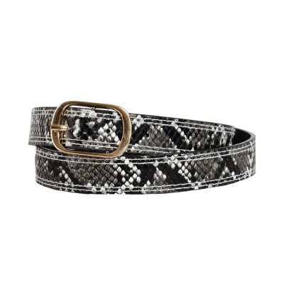 Snake Print Belt