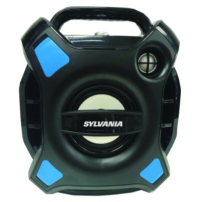 Sylvania - Haut-parleur portable Bluetooth sans fil avec éclairage LED