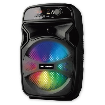 SYLVANIA - Tailgate 8’’ Speaker LED with Bluetooth and Microphone