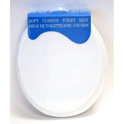 Siège de toilette à coussin souple