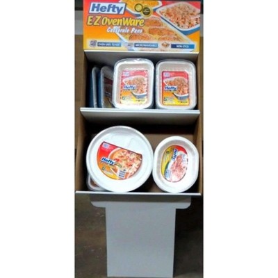 Présentoir de plancher Hefty Ovenware Asst