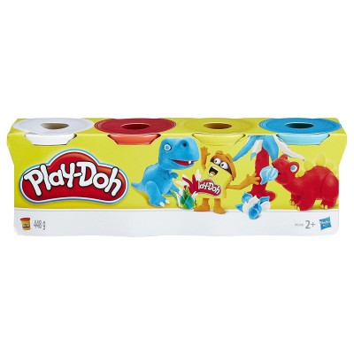 Play-Doh - Ensemble de 4 pots PlayPicnic Colors