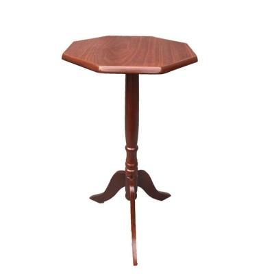 Table basse hexagonale en bois (ramassage en magasin seulement)