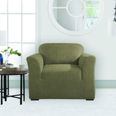 HOUSSE DE FAUTEUIL EN TRICOT GEO