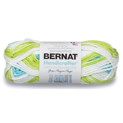 Bernat Artisanat Fil de coton Ber Handi Ber Rayures de coton Handi