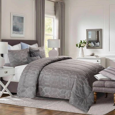 Hyatt - Ensemble de douillette jacquard 5 pièces