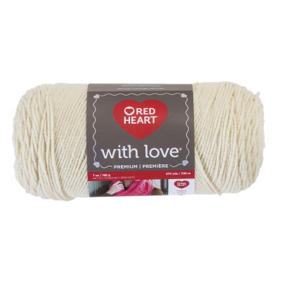 Red Heart With Love Daffodil Aran