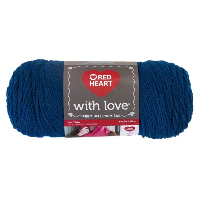Red Heart With Love  Peacock