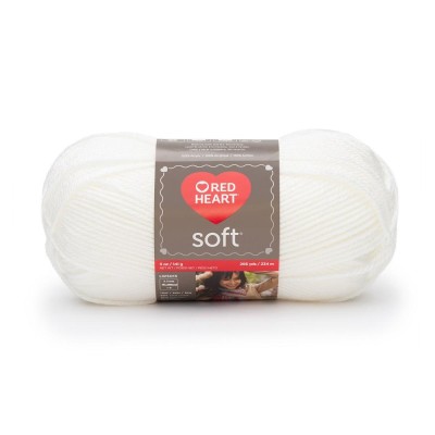 Red Heart Soft Yarn White