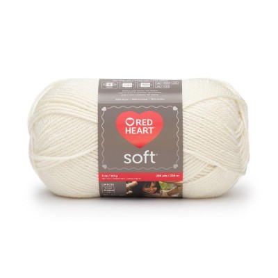 Red Heart Soft Yarn Off-White