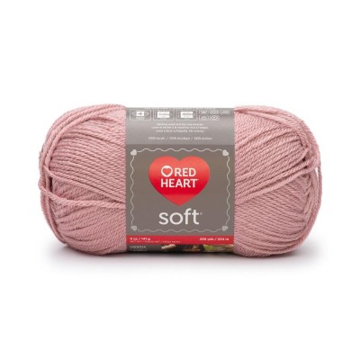 Red Heart Soft Yarn Rose Blush