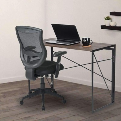 Table d'ordinateur Harper en bois foncé