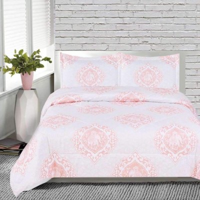 Ensemble de couette India 3 pièces - Corail