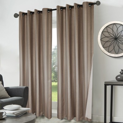 Ivana - Panneau coupe-lumière à œillets éconergétique doublé de mousse