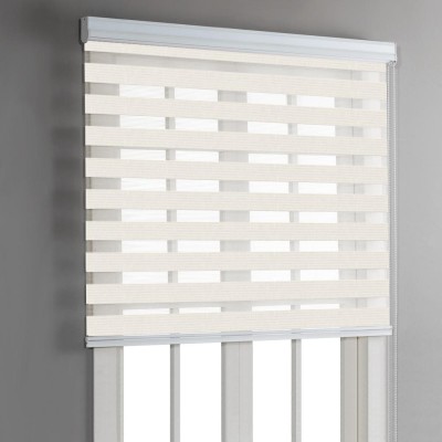 7” Corded   Day & Night Roller Blinds | Ivory