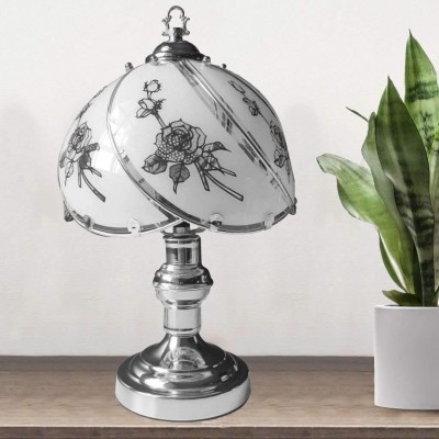 Lampe tactile - Base argentée