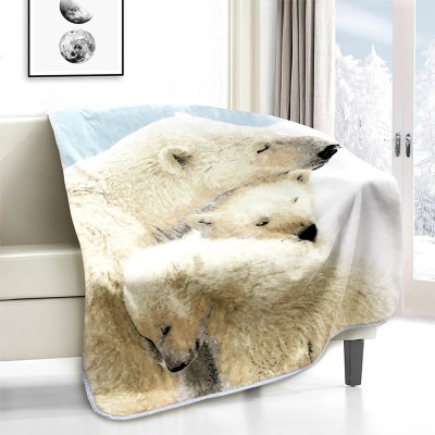 Lauren Taylor - Jeté «Polar Bears Novelty» en micro-vison
