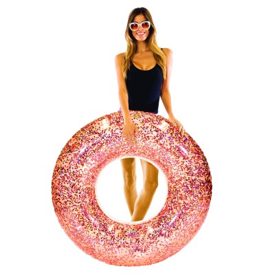 Pool Candy - Tube gonflable 36'' rose or scintillant ﻿pour piscine