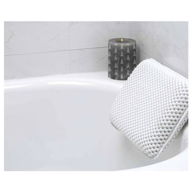 Oreiller de bain avec ventouses