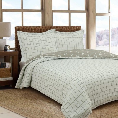 Patric - 3 Piece Flannel Comforter Set