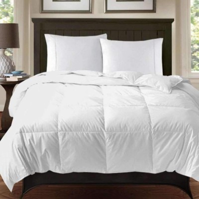 Couette en duvet de plumes de canard blanc