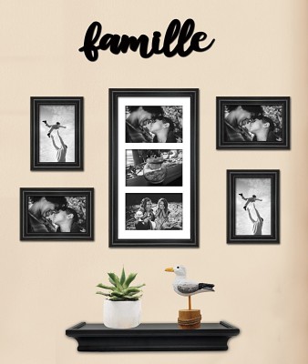 Ensemble de cadres photos Famille 7 pièces